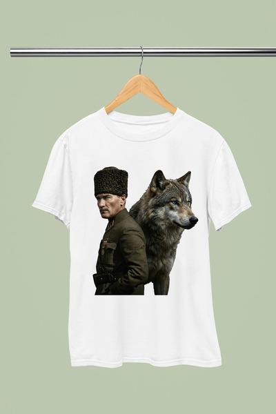 MAGORS ΜΠΛΟΥΖΑΚΙ ΜΕ ΣΤΑΜΠΑ ΑΤΑΤΟΥΡΚ ΚΑΙ ΜΠΟΖΚΟΥΡΤ, ΚΟΝΤΟΜΑΝΙΚΟ, Βαμβάκι ΤΕΜΑΧ...