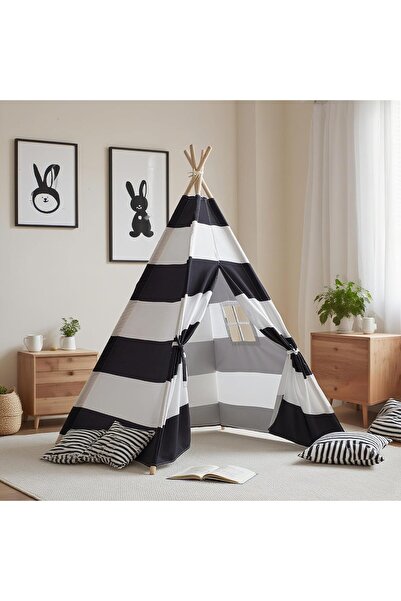 Generic Teepee Tent for Kids with Carry Bag, Washable Playhouse for Indoor Us...