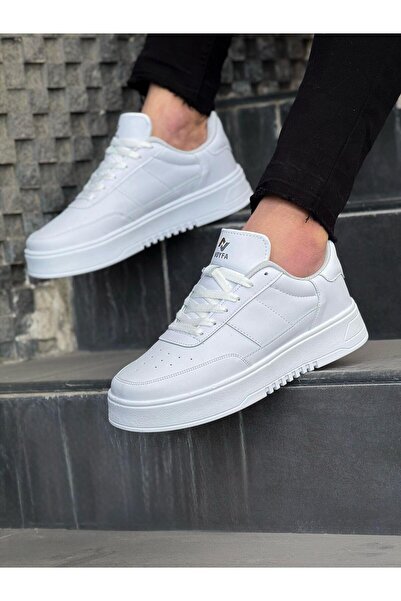 gizlitopuk 7 cm Height Increasing Hidden Heel White Men's Sports Shoes Gtnyfo...