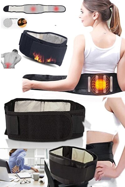 Allians Bel Konforlu Isıtıcı, Unisex Korse ve Turmalin Destekli Fıtık Uygun P...