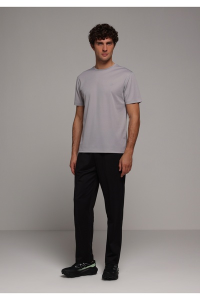 Colin's Obične muške crne trenirke srednjeg struka standardnog kroja