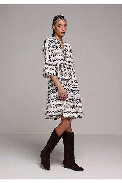 Colin's Regular Fit Women's Ecru Dress