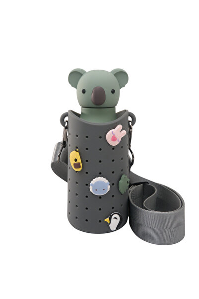 Asobu Bestie Bottle Sling Smoke – Adjustable Shoulder Strap Water Bottle Carr...