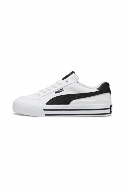Puma Unisex White Court Classic Vulc Fs Sports & Casual Shoes 39635302-White