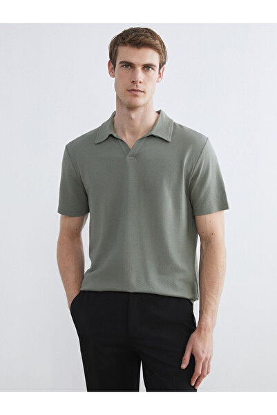 LC Waikiki Nevavm with a Difference Polo Collar Men's T-Shirt