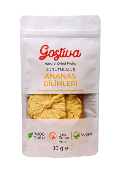 Gostiva Kurutulmuş Ananas Dilimleri 30 gr