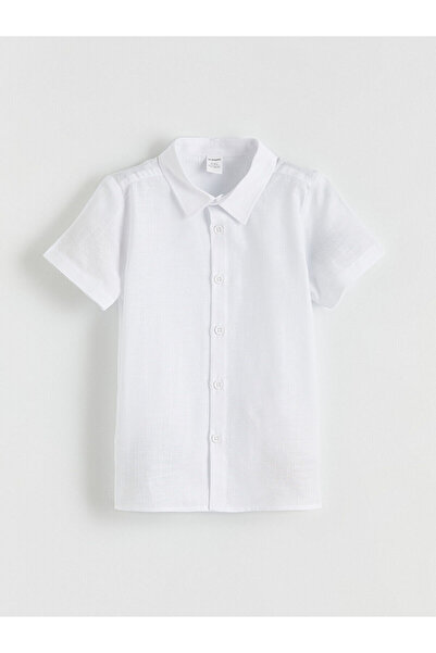 LC Waikiki Özmarka Нова колекция къса ръкава момчешка риза