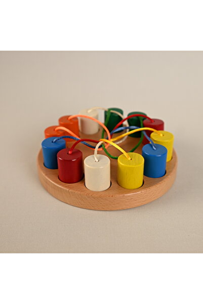 Zyt Tasarım لعبة فك التشفيف الخشبية، لعبة ذكاء تعليمية