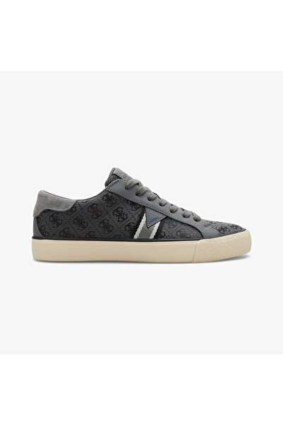 Guess Davor Deri Erkek Gri Sneaker