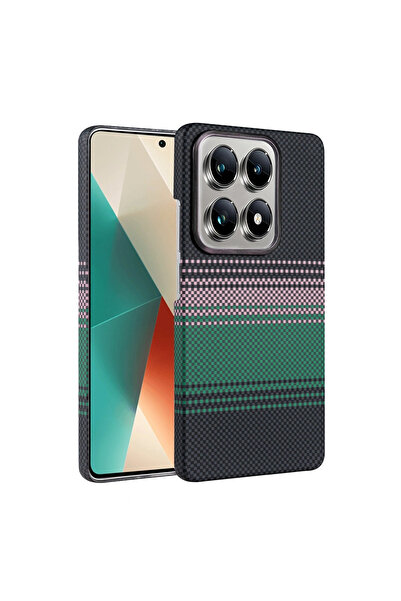 eco port غطاء ماج سيف لهاتف مي 14 تي برو فيجا - أخضر