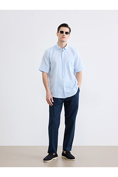 LC Waikiki Nevavm Standard Fit Gabardine Men's Trousers with a Difference