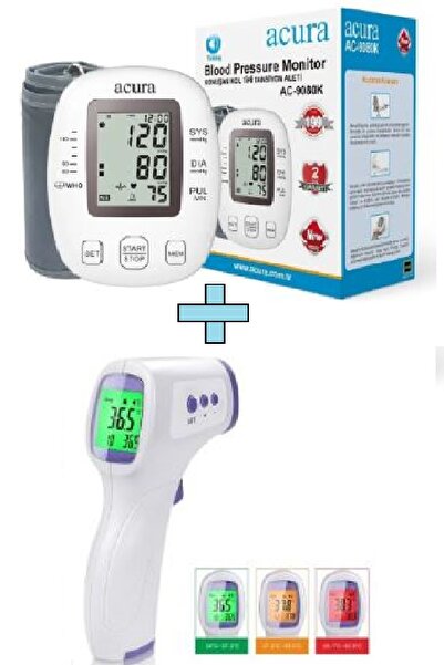 Allians Türkçe Konuşan Otomatik Tansiyon ve Dijital Temassız Ateş Ölçer Seti