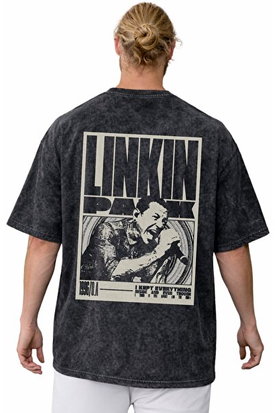 SEVBANO Μπλουζάκι Linkin Park Rock Metal Music Band με στάμπα στην πλάτη, Uni...