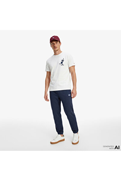 Tommy Hilfiger Badge Erkek Lacivert Eşofman Altı
