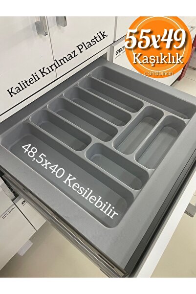 Genel Markalar 55x49 cm Kaşıklık Çekmece İçi Düzenleyici, Kaliteli ve Kırılma...
