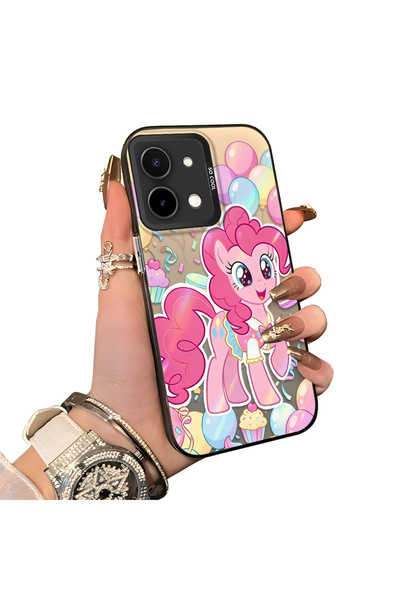 ucuc حافظة حماية لعدسة الهاتف من السيليكون الصلب أكريليك متوافقة مع Vivo Y28 ...