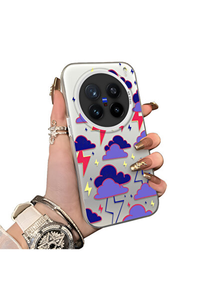 ucuc حافظة حماية لعدسة الهاتف من السيليكون الصلب أكريليك بيك من Vivo X200 Pro...