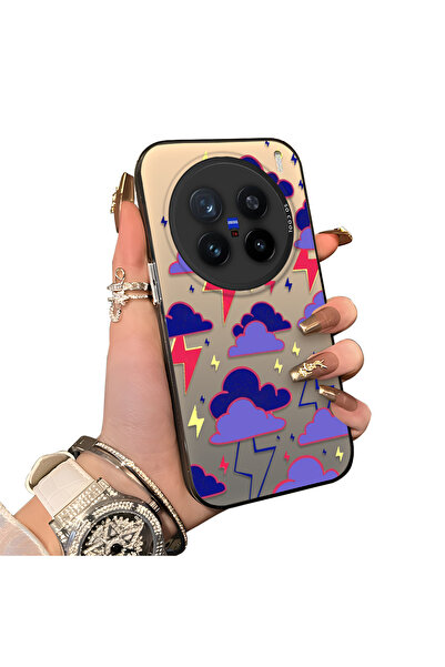 ucuc حافظة حماية لعدسة الهاتف من السيليكون الصلب أكريليك بيك من Vivo X200 Pro...