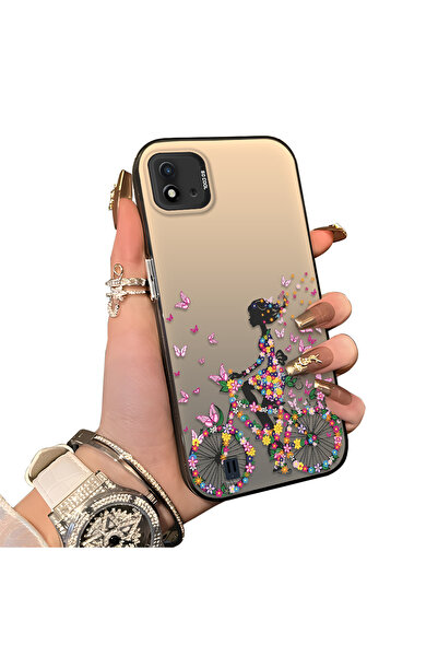 ucuc حافظة حماية للعدسات من السيليكون الصلب أكريليك متوافقة مع هاتف Realme C1...