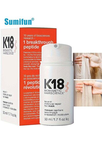SUMIFUN قناع الشعر المُرمِّم جزيئيًا الذي يُترك على الشعر، 50 مل