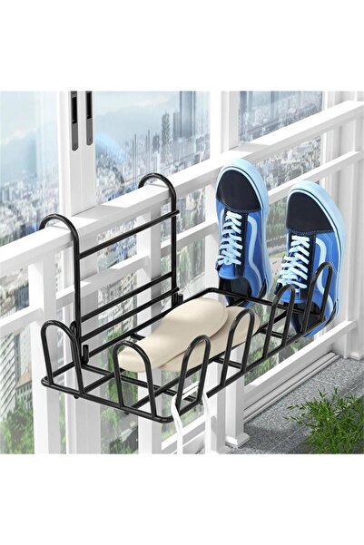 OEM Clothes Dryer for Radiator/Balcony, Multifunctional Hanging Dryer, Black