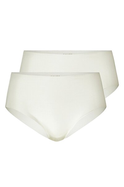 Calida Damen Midi-Slip 2er Pack - Skin, Unterhose, einfarbig