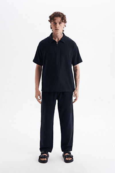 Danger Muški set od 100% pamuk dela: pantalone i majica, tamnoplavi