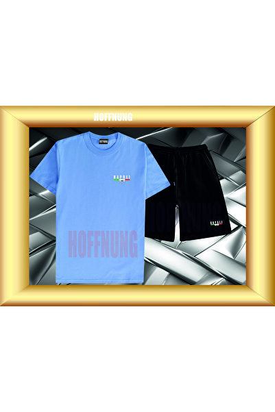 HOFFNUNG UNISEX ležerni set kratkih rukava sa NAPOLI printom, kompletni kratk...