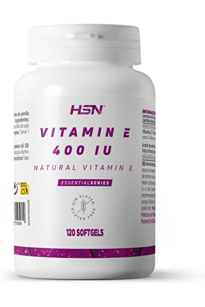 Hsn | Vitamin E 400IU | 100 soft gels | High concentration