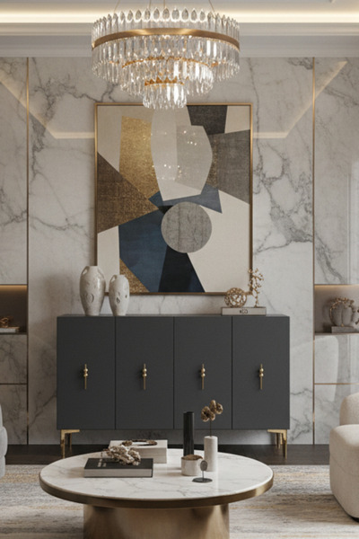 zetuna home KA1217AG KONSOL, ÇOK AMAÇLI DOLAP, KAHVE KÖŞESİ VE TV SEHPASI ANT...