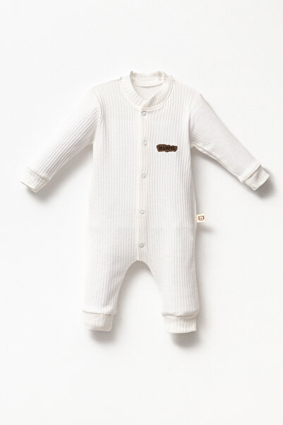 MAHFEL 100% قماش قطن ليوبيت للأطفال بلون إكرو