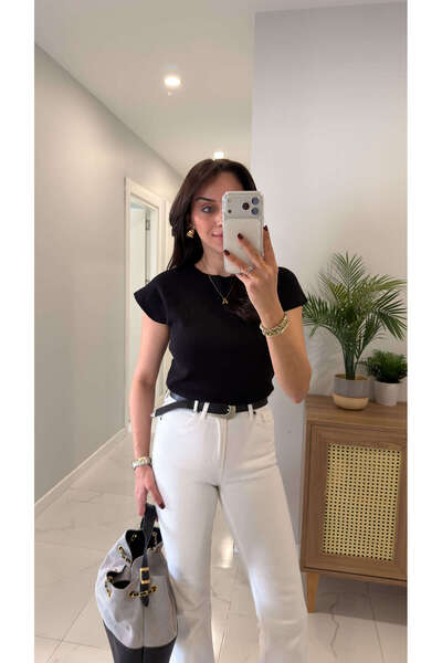 BİRCANÇİL Md Kiona Black Sleeveless Knitwear