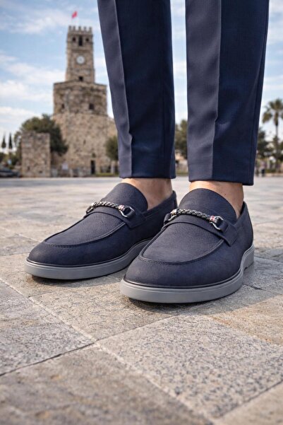 PATRICK CASSA Men's Black Nubuck Loafers Shoes Lightweight Comfortable Daily ...