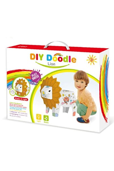 Flippy Educational Toy for Children, Flippy, 3D Lion Model, 3D Puzzle, 41 x 1...