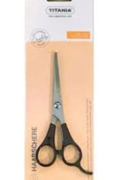 TITANIA ITALY Titania Hair Scissors with Plastic Handle, 13.5 inches