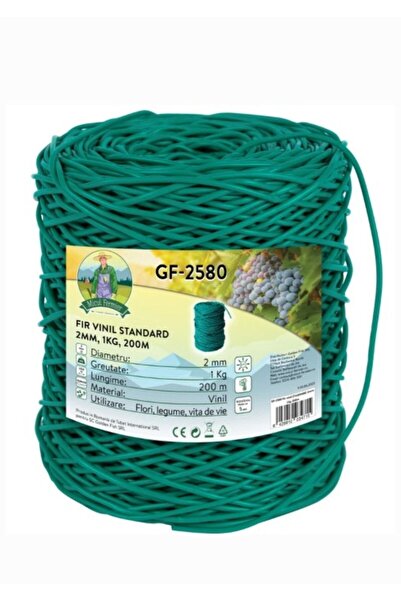 micul fermier Fir Vinil Standard 2mm 1kg 200m pentru Legume, Vie și Grădină –...