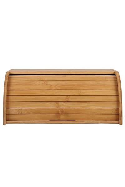Flippy Bread Box, Flippy, Bamboo Wood, Multifunctional, 40 x 27 x 17.3 cm, Na...