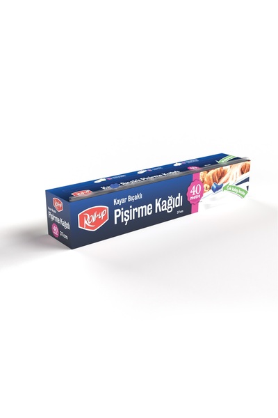 Roll-Up Pişirme Kağıdı Kayar Bıçaklı 37 cm x 40 m