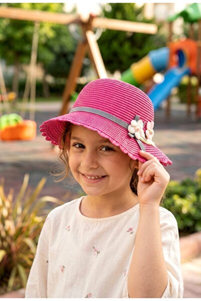 LAGRANZE Pălărie de vară Flora Princess 4-8 ani