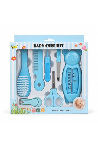 OEM Σετ βρεφικής φροντίδας, 7 τεμάχια, μπλε χρώμα