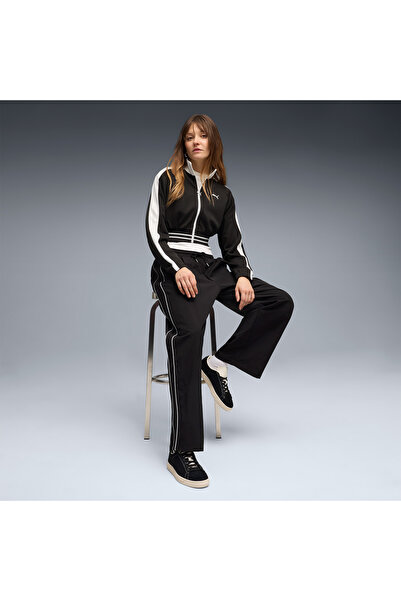 Puma T7 Woven Track Kadın Siyah Pantolon