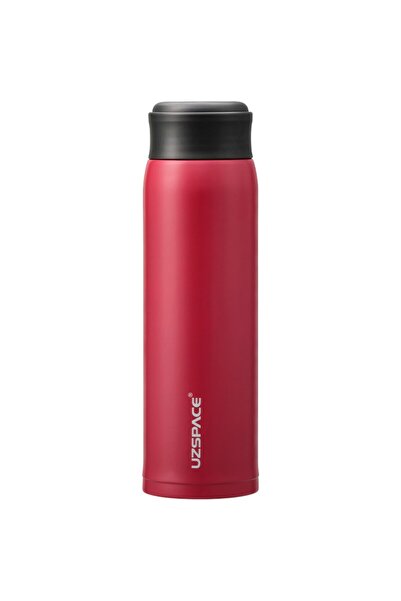 Uzspace Thermos Stainless Steel Vacuum Flask 500ml 4075 - Red