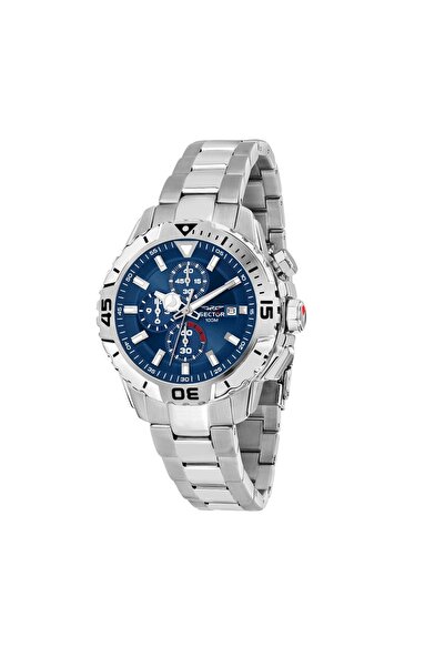 Sector Sector watch, LEGEND collection, chronograph, silver stainless steel, ...