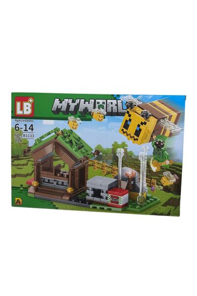 ADIRI SHOP My World Construction Set – Bee House, 224 pieces, 6–14 years, 4 i...
