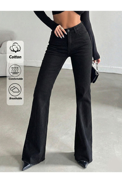 KENE JEANS ΜΑΥΡΟ ΛΑΚΡΑΛΙ ΜΕ ΚΟΜΜΑΤΑ ΚΟΜΜΕΝΑ ΣΤΟ ΤΕΛΕΙΟ ΜΕ ΠΡΟΕΠΕΞΕΡΓΑΣΙΑ ΙΣΠΑ...