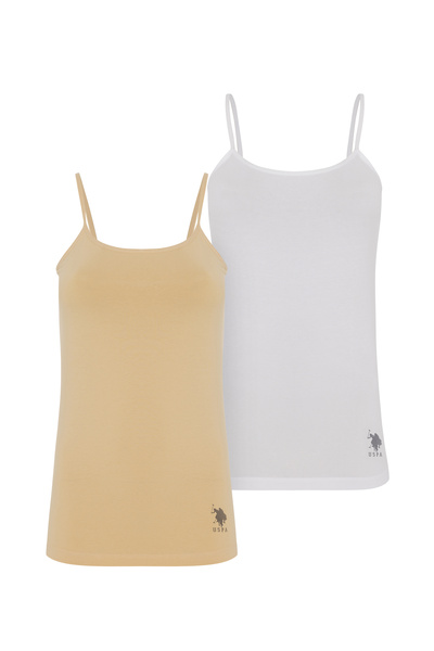 U.S. Polo Assn. Women's Beige Underwear Top 50238688-Vr131