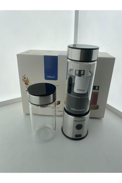 Lizbon Fruly 450ml ve 350ml Taşınabilir Blender - Çelik Gövde, Type-C Şaarjlı...