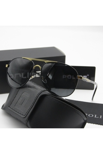 Police Stylish Sunglasses with UV Protection Polarized Lenses for Clear Visio...