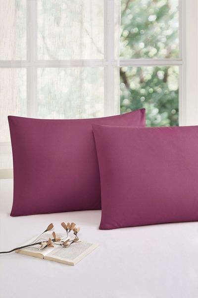 Özdilek Ranforce 2Li Pillowcase -Plum