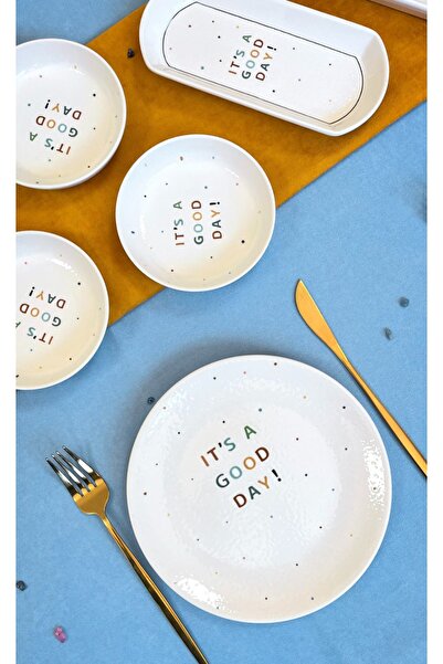 ers erbaşlar GOOD DAY 14 Parça 6 Kişilik Lüx Kahvaltı Takımı Seti Kahvaltı Seti